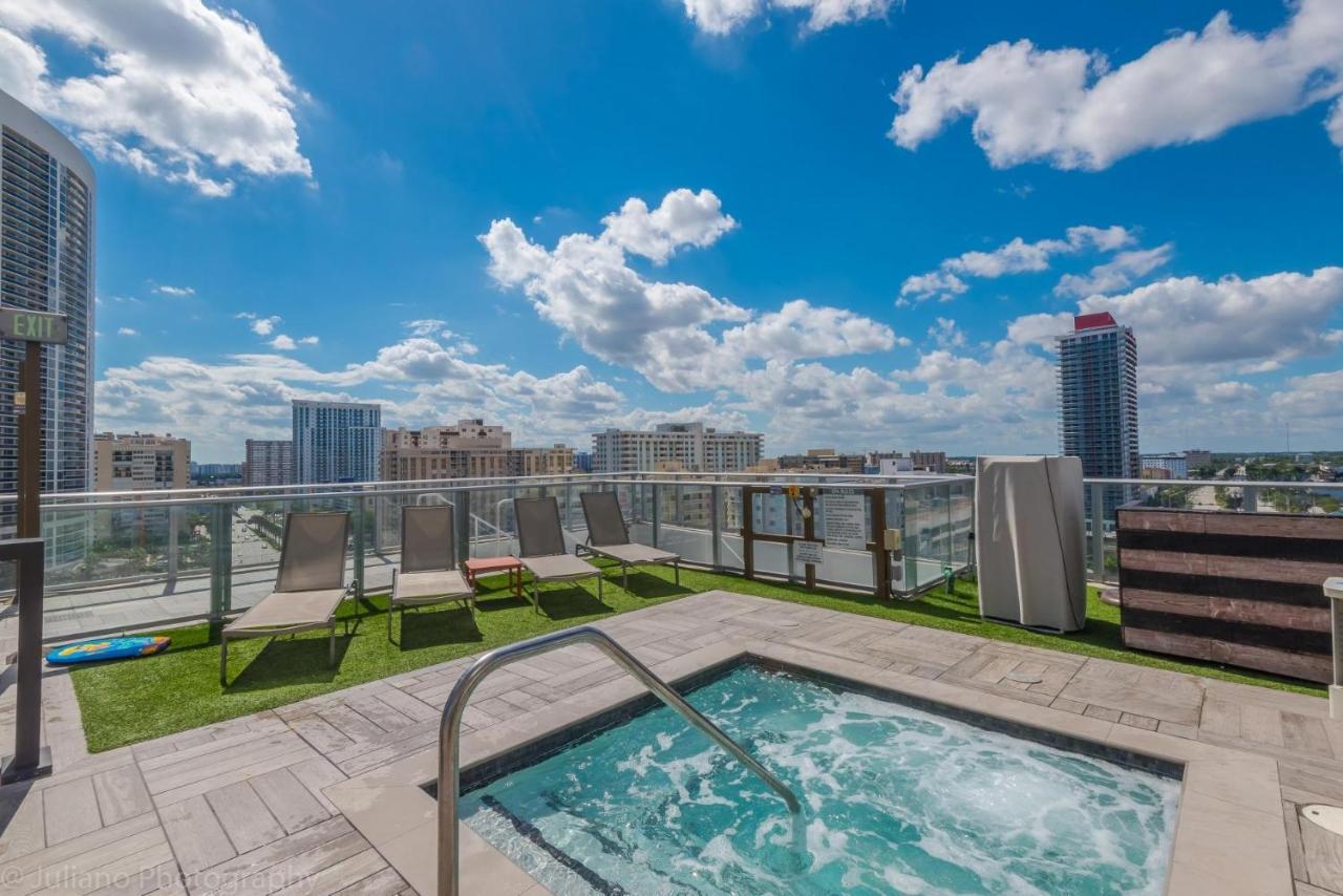 Ocean View 1 Bed On The Beach 19Th Floor Hollywood Hallandale Beach Exterior foto