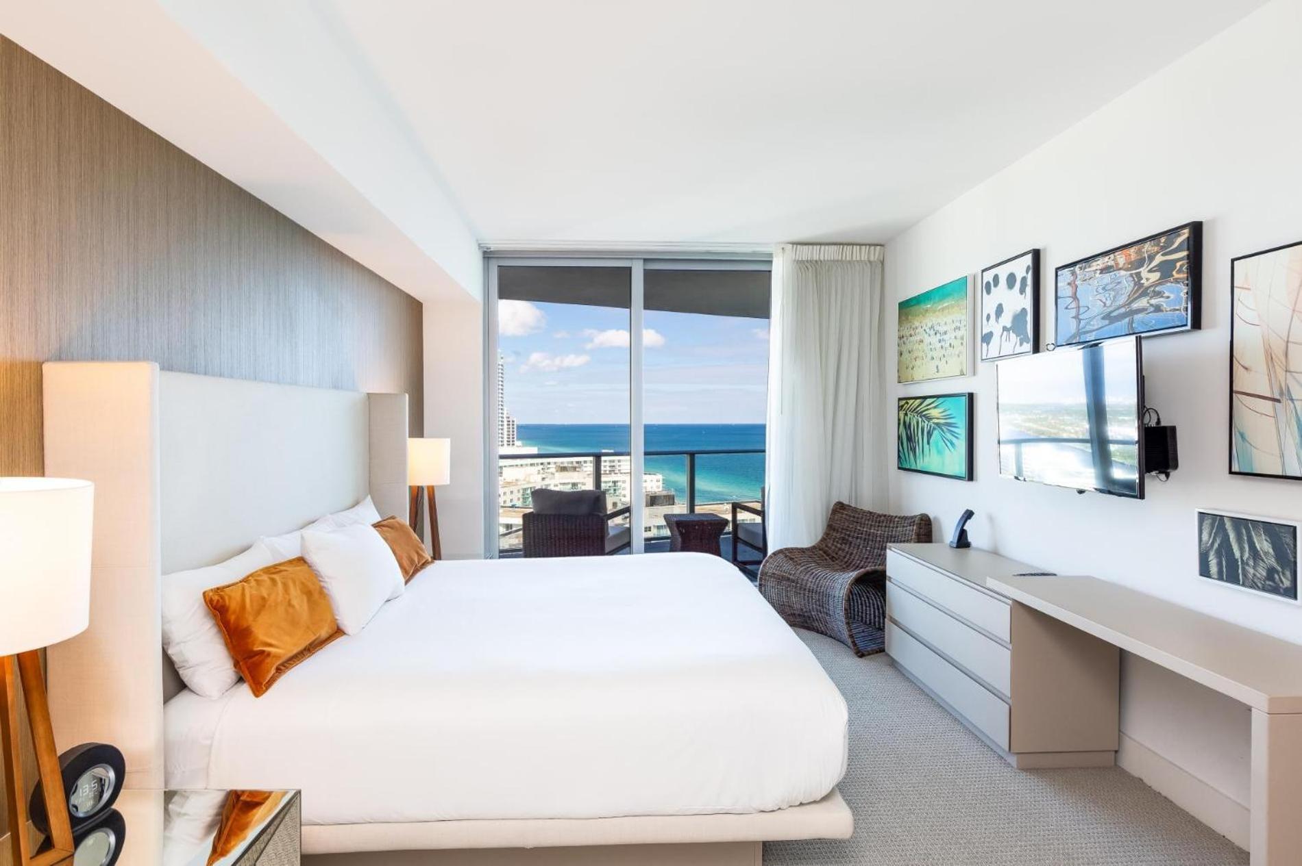 Ocean View 1 Bed On The Beach 19Th Floor Hollywood Hallandale Beach Exterior foto