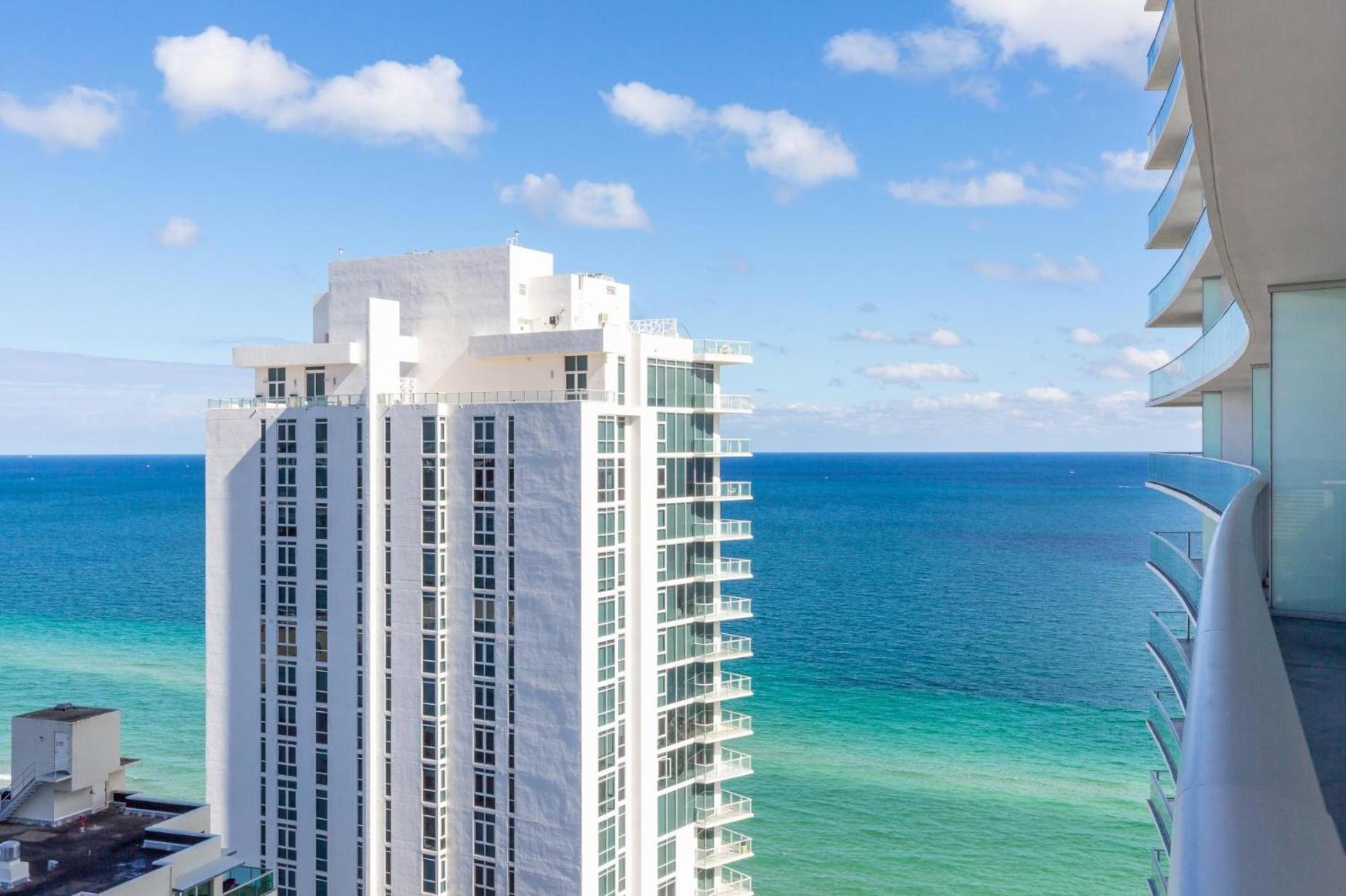 Ocean View 1 Bed On The Beach 19Th Floor Hollywood Hallandale Beach Exterior foto
