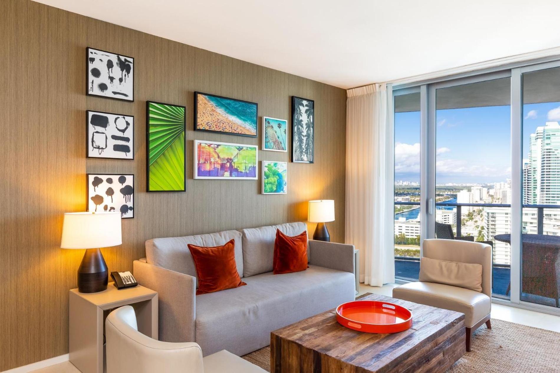 Ocean View 1 Bed On The Beach 19Th Floor Hollywood Hallandale Beach Exterior foto